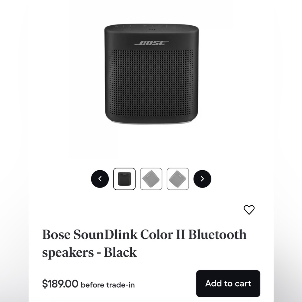 Bose Bluetooth Speaker